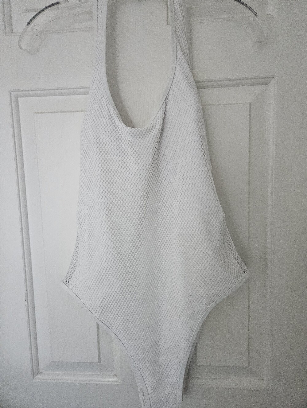 White Mesh Womens One-Piece Swimsuit - Victoria Secrets
